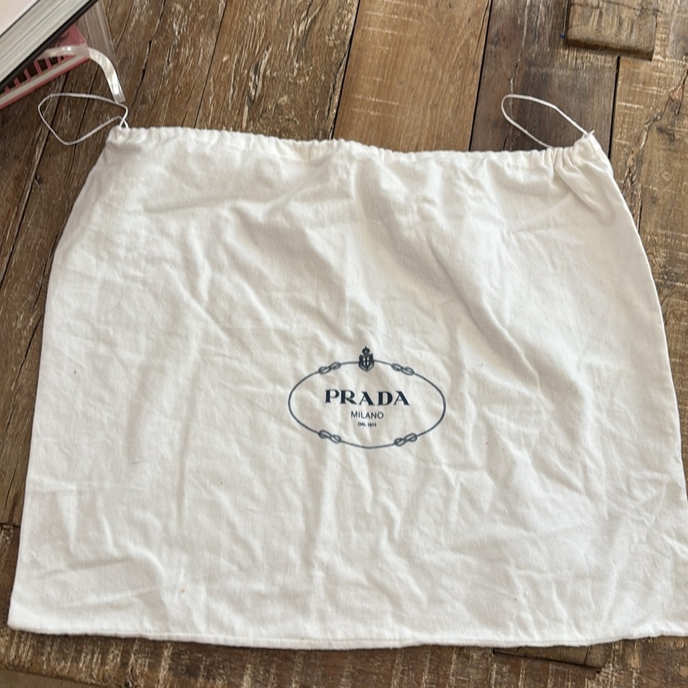 PRADO Milano Vit. Daino Nocciolo Bag w/Dustbag/Prada box - Picture 14 of 14